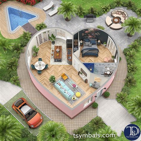 3d Floor Plans Renderings And Visualizations Tsymbals Design