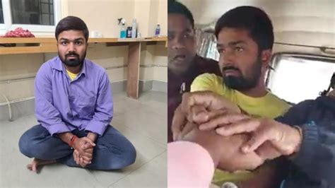 Manish Kashyap Sobbing In The Custody Of Bihar Police Surfaced Video Viral पुलिस की गिरफ्त में