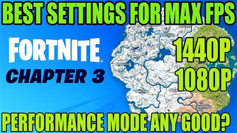 Increase Your Fps With These Settings In Fortnite Chapter 3 Rtx 3080