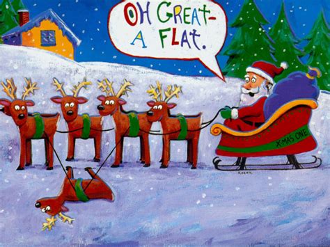 Funny Christmas Cartoon Pictures Wallpapers9