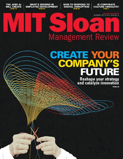 Mit Sloan Management Review Magazine Digital