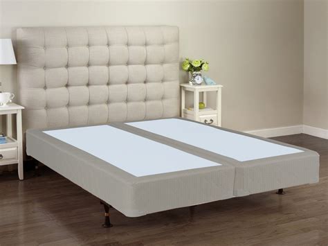 If you have a very thin mattress, you can use a box spring or solid or slatted foundation to keep your bed at a comfortable height. Continental Sleep, 8" Fully Assembled Split Box Spring ...