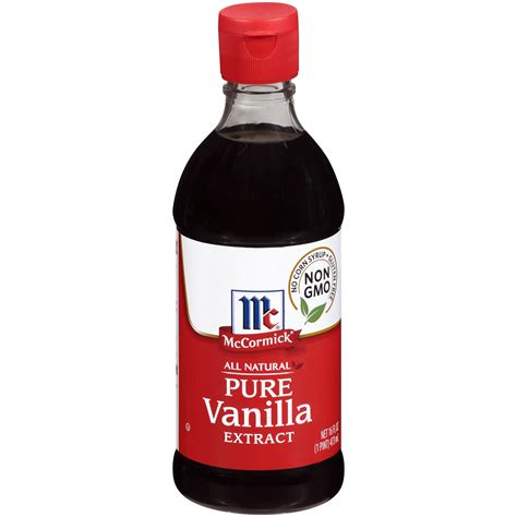 Mccormick All Natural Pure Vanilla Extract 16 Fl Oz