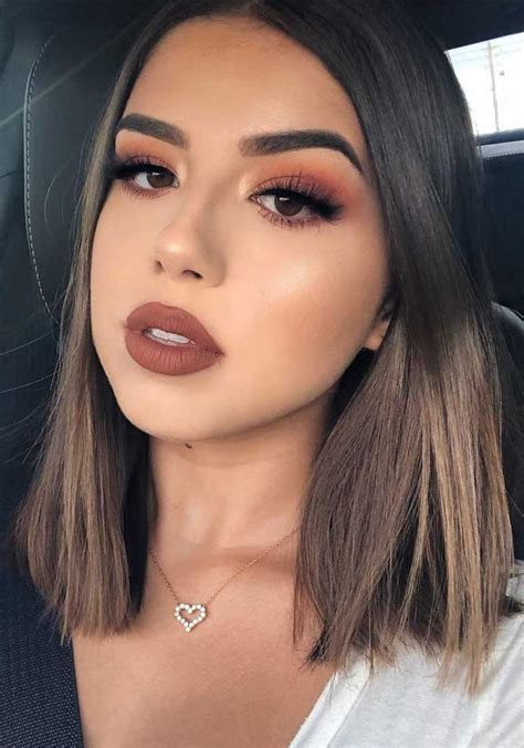 55 Stunning Makeup Ideas For Fall And Winter Fall Makeup Looks