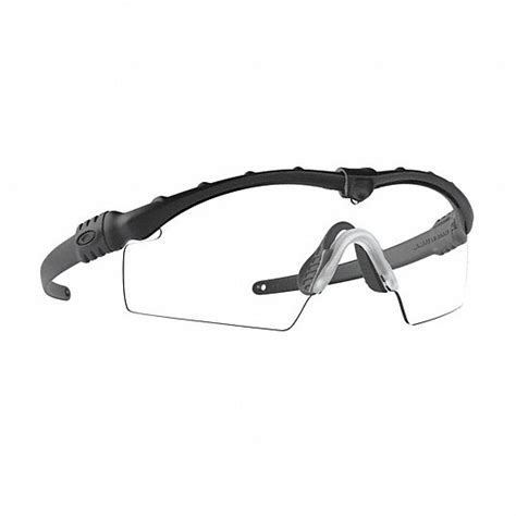 oakley safety glasses anti scratch no foam lining wraparound frame half frame black black