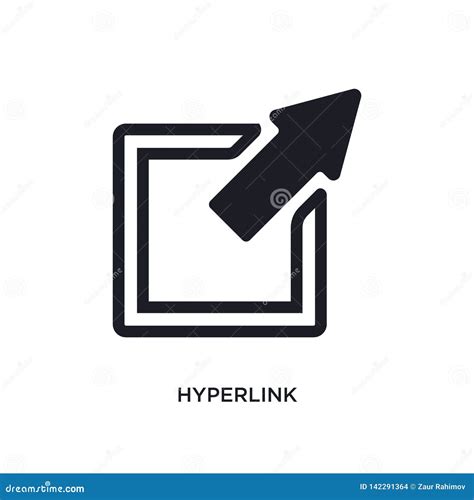 Hyperlink Isolated Icon Simple Element Illustration From Programming