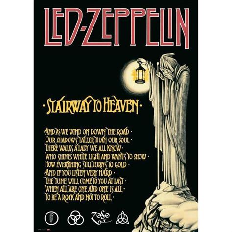 Led Zepplin Led Zeppelin Lyrics Led Zeppelin Poster Led Zeppelin Quotes