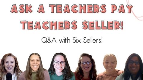 Ask A Tpt Seller Selling On Teachers Pay Teachers Youtube