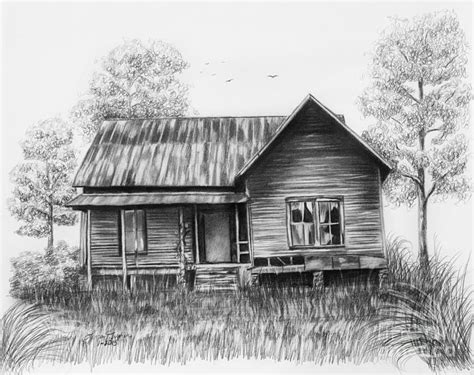 Pencil Drawing House Picture Pencildrawing2019