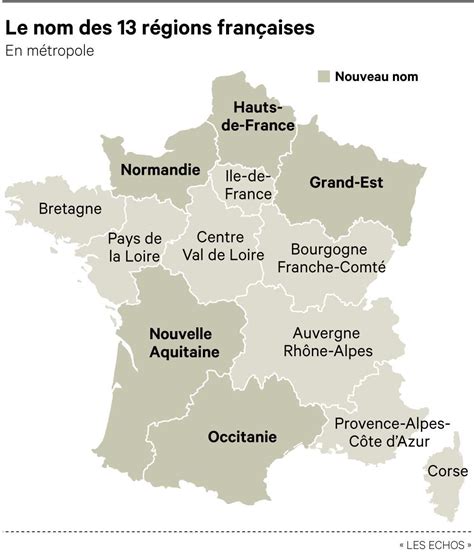 Les Noms Des 13 Nouvelles Régions Françaises Altoservices