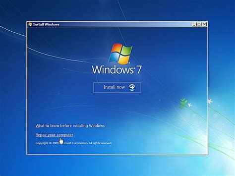 Repair Windows 7 Using The Startup Repair Tool