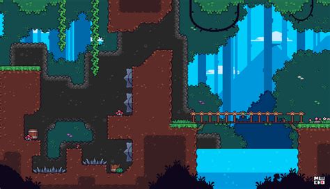 Forest Tileset Pack By Mucho Pixels