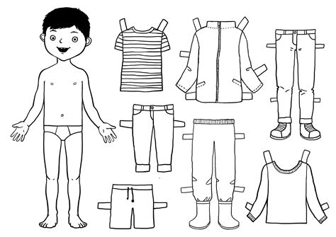 Бумажная Кукла Без Одежды 64 фото и картинок распечатать бесплатно