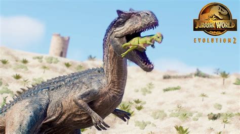 Battle At Big Rock Allosaurus Hunting Animation Vs All Herbivore Dinosaurs Dominion Jwe2 Youtube