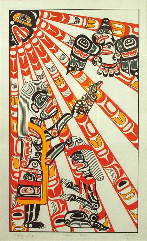 Baptism Mural Chief Tony Hunt Kwakwakawakw 1976 Pacific Northwest