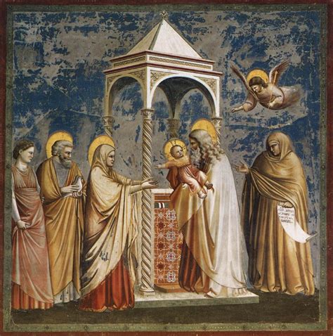 Presentation Of Christ At The Temple Giotto