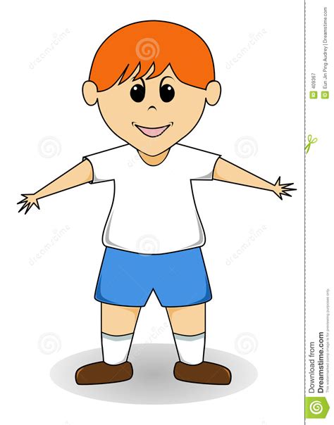 Cartoon Boy Stock Illustration Image Of Smile Raster