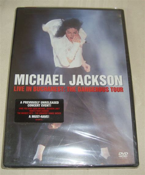 Michael Jackson Live In Bucharest The Dangerous Tour Dvd New Sealed