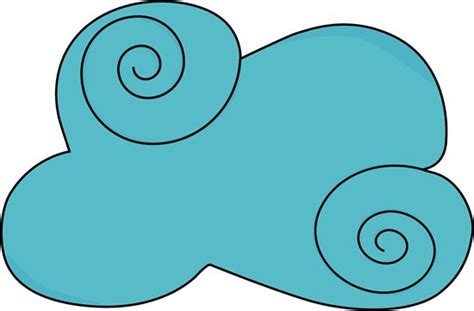 A Rolled Up Blue Towel With Spirals On The Bottom And One In The Middle