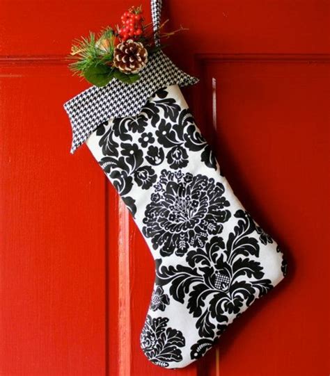 nikolausstiefel nähen bastelideen für weihnachten christmas stockings diy christmas stocking