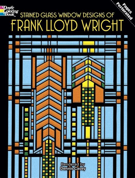 Stained Glass Window Designs Of Frank Lloyd Wright Buy Online In