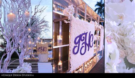 Winter Wonderland Wedding Ceremony At The Biltmore Hotel In Miami Fl