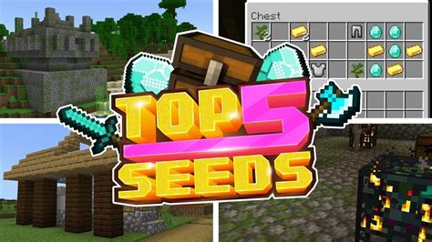 Top 5 Seeds For Minecraft Bedrock Edition Minecraft Bedrock Edition