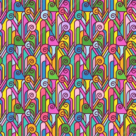 Seamless Colorful Pattern — Stock Vector © Yaskii 147712035