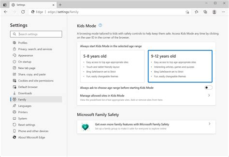 Learn More About Kids Mode In Microsoft Edge Images