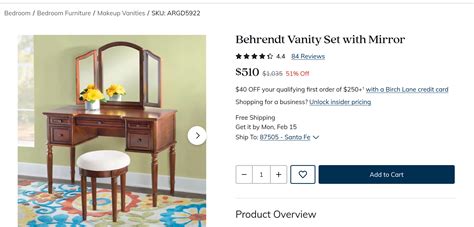 vanity set with mirror makeup vanity bedroom furniture shopping home decor bed furniture