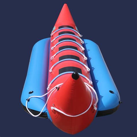 Ghbs580 Guanghai 6 People Inflatable Foldable Rubber Pvc Banana Boat
