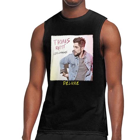 Thomas Rhett Life Changes Music Theme S Sleeveless T Shirt Seknovelty