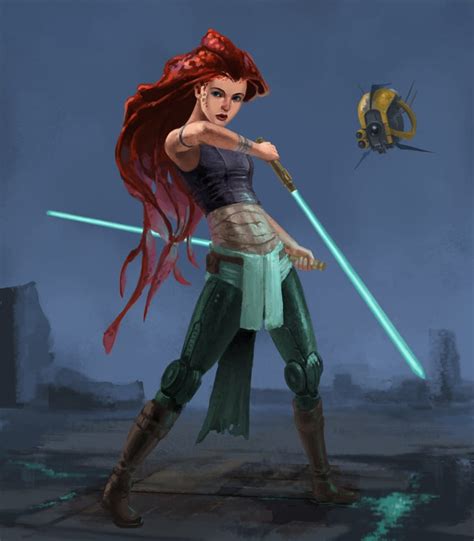 Ariel Disney Princesses As Star Wars Jedis Popsugar Tech Photo 4