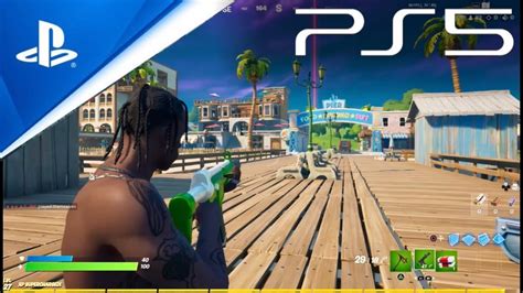 Fortnite Ps5 Gameplay First Look Youtube