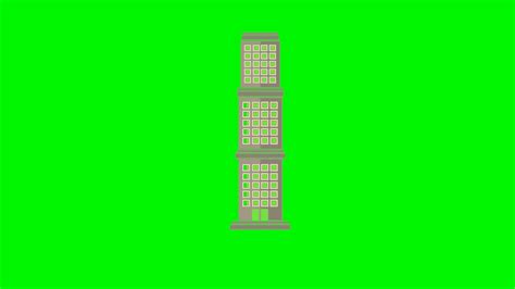 Animated Buildings Green Screen Youtube