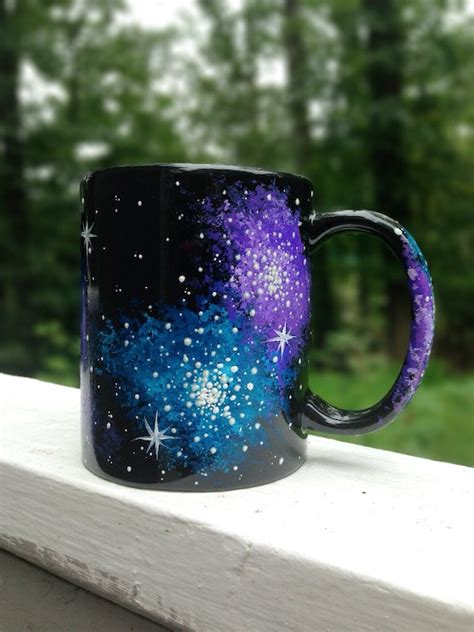 Hand Painted Galaxy Oz Mug