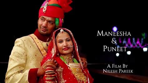 Maneesha And Puneetwedding Film Youtube