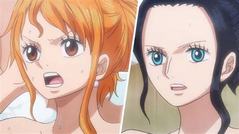 One Piece Se Sale De Control El Fan Service Con Robin Y Namie En Un Baño Público Tierragamer