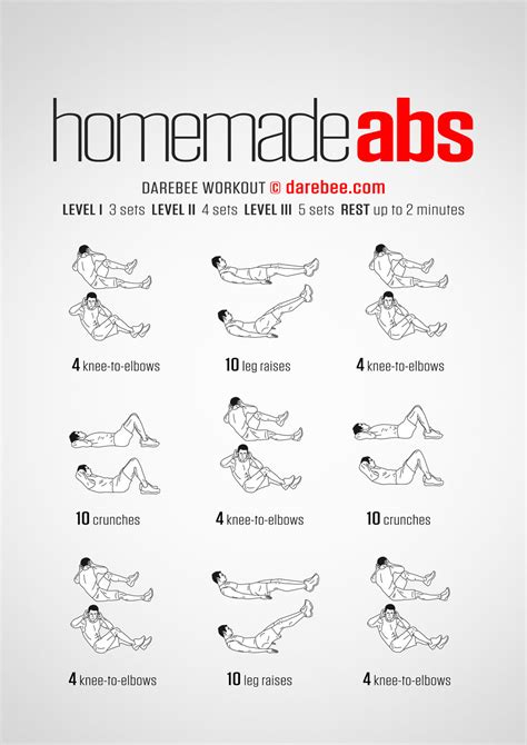 Exercises For Abs At Home