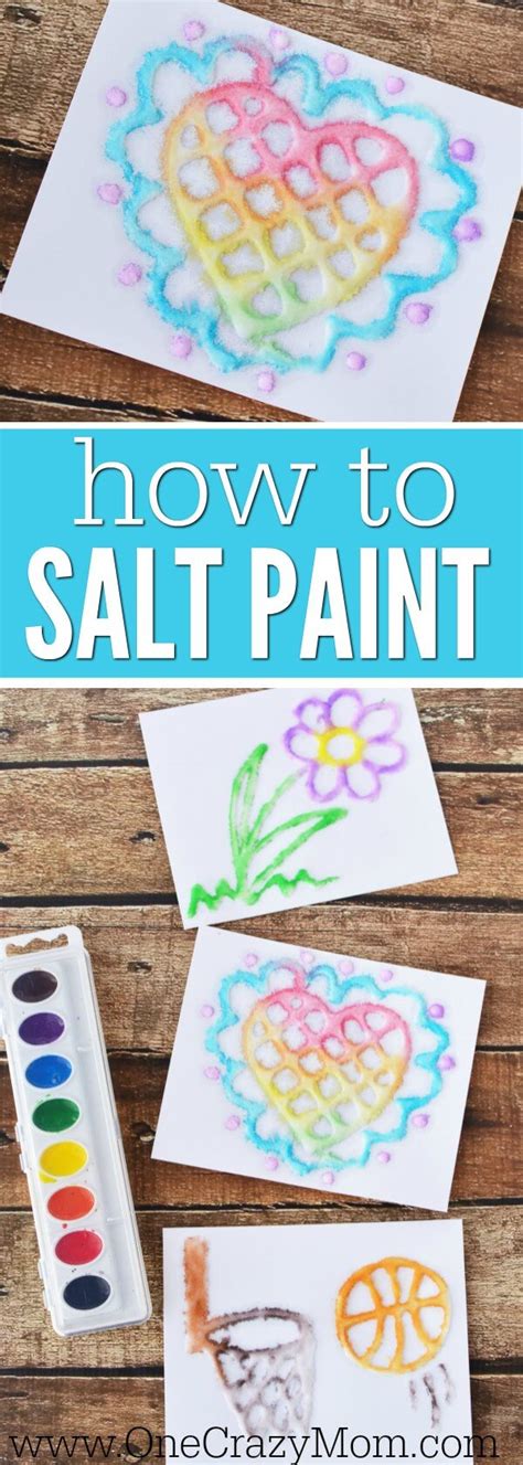 Salt Painting Learn How To Make Salt Art With Your Kids