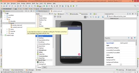 Tutorial Android Studio Membuat Aplikasi Menggunakan List View Tiur Nova Aditya