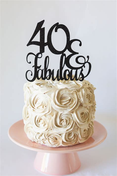 40th Birthday Cake For Women 40th Birthday Party Themes 40th Birthday