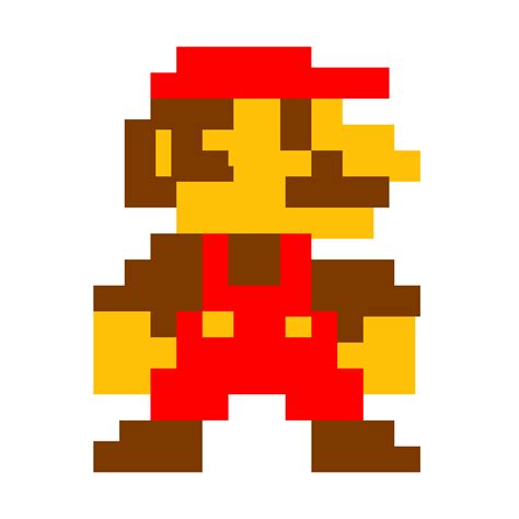 Pixilart 8bit Mario By Onenuggg