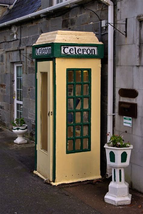 Old Irish Telephone Booth Telephone Booth Phone Booth Telephone