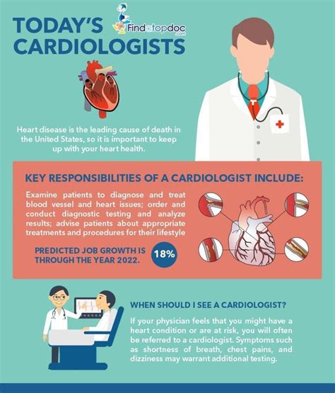 What Does A Cardiologist Do And When To See A Cardiologist Infographic