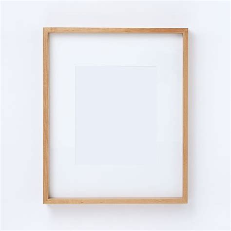Thin Wood Gallery Frames Bamboo West Elm