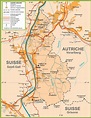 Large detailed map of Liechtenstein - Ontheworldmap.com