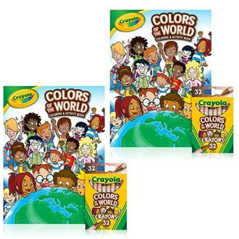 2pack Multicultural Crayola Colors Of The World 48 Page Coloring