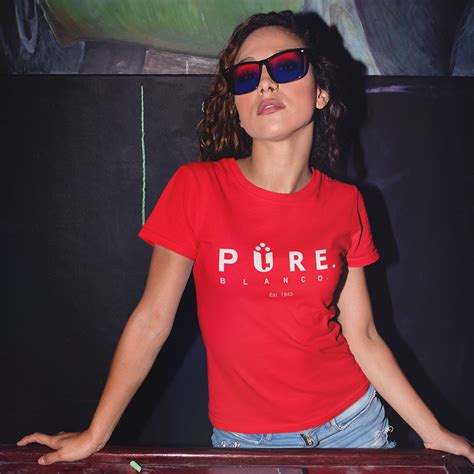 Womens Pure Blanco Logo Tee