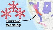 NOAA: California Storm Upgraded | Blizzard Warning Issued | 34-78" of ...
